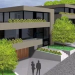 Das Neubauprojekt der Einfamilienhäuser in Reinach BL